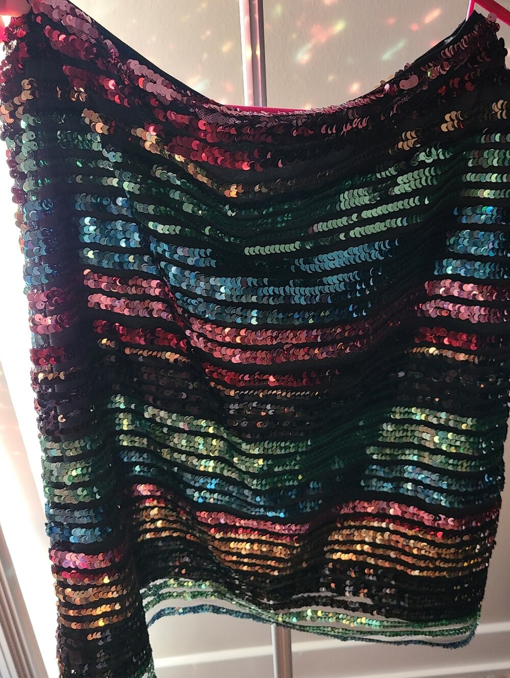 Anthropologie NWT Never Worn like New Sequin Skirt